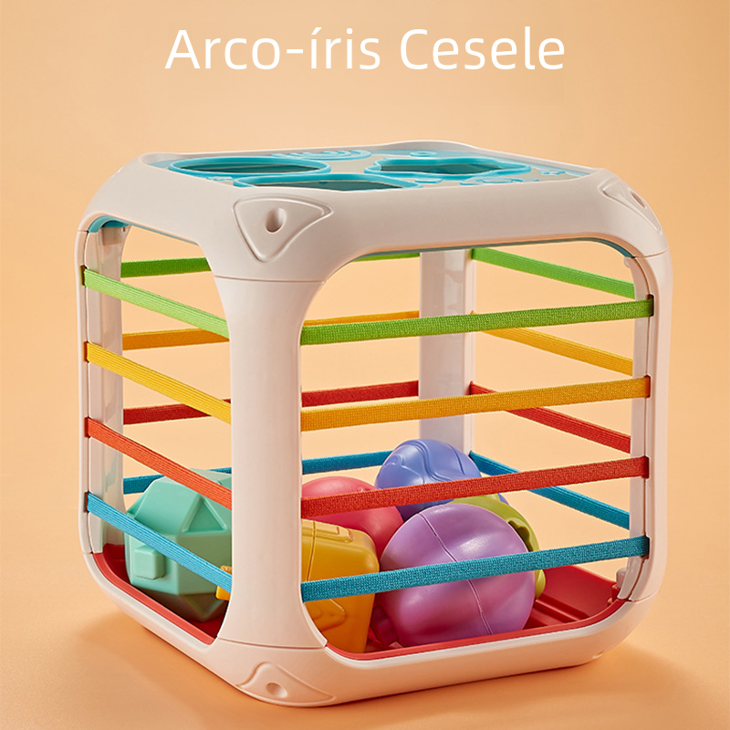 Rainbow Sensory Grasping Toy