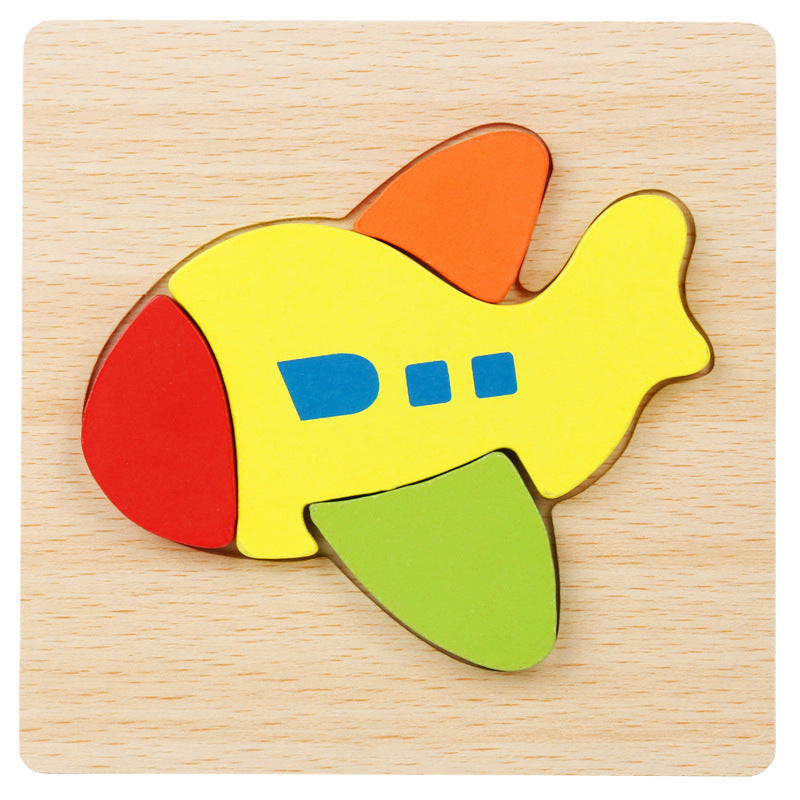 3D Wooden Puzzle Toy