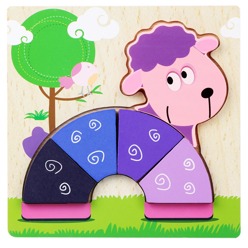 3D Wooden Puzzle Toy