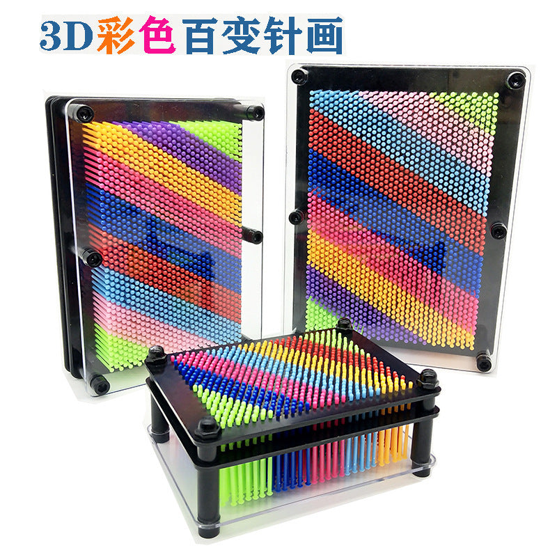 Rainbow 3D Hand Model Toy