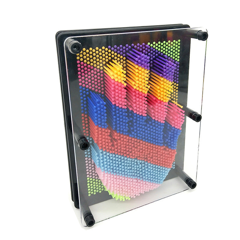 Rainbow 3D Hand Model Toy