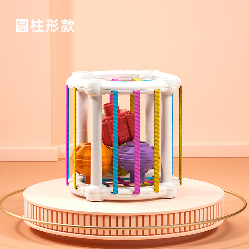 Rainbow Sensory Learning Cube