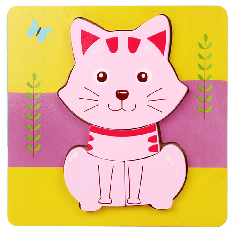 3D Wooden Puzzle Toy
