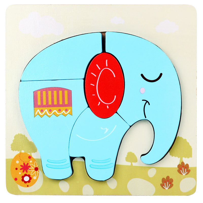 3D Wooden Puzzle Toy