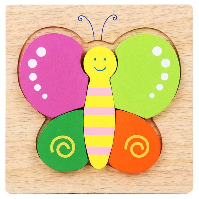 3D Wooden Puzzle Toy