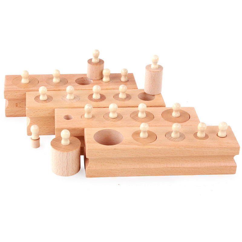 Montessori Early Education Sensory Blocks for Toddlers