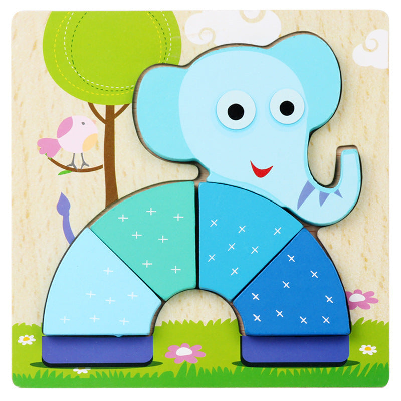 3D Wooden Puzzle Toy
