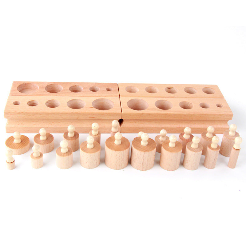 Montessori Early Education Sensory Blocks for Toddlers