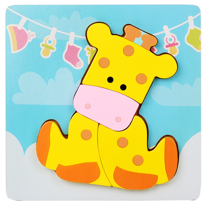 3D Wooden Puzzle Toy