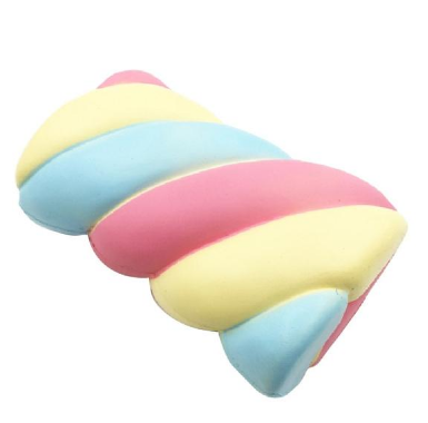 Slow-Rebound Fruit Squishy Keychain