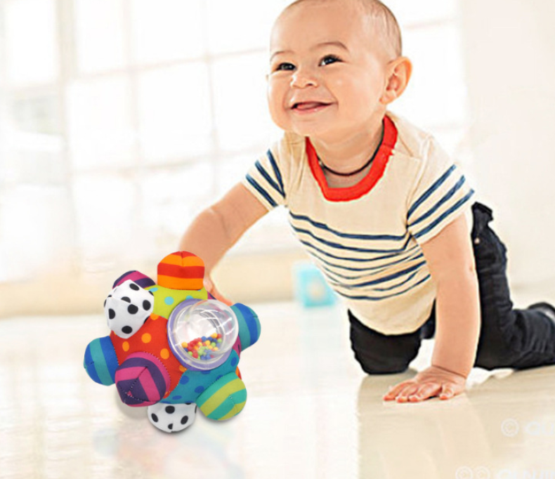 Sensory Rattle Ball for Babies 0-1 Years Old