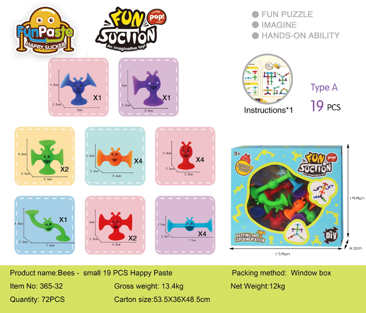 Bee Suction Building Blocks