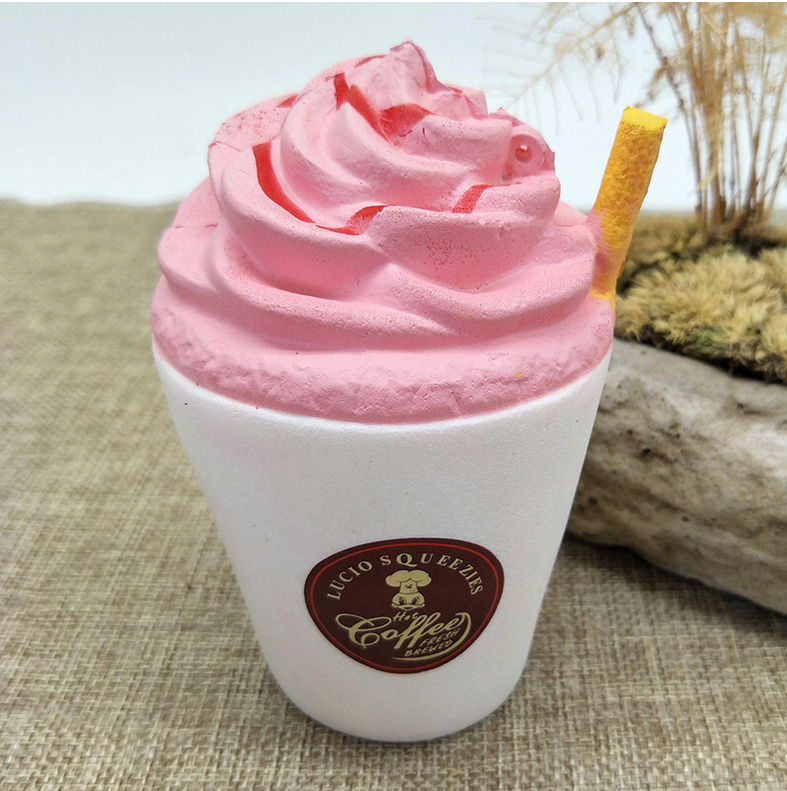 Squishy Ice Cream Coffee Cup