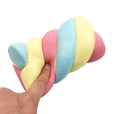 Slow-Rebound Fruit Squishy Keychain