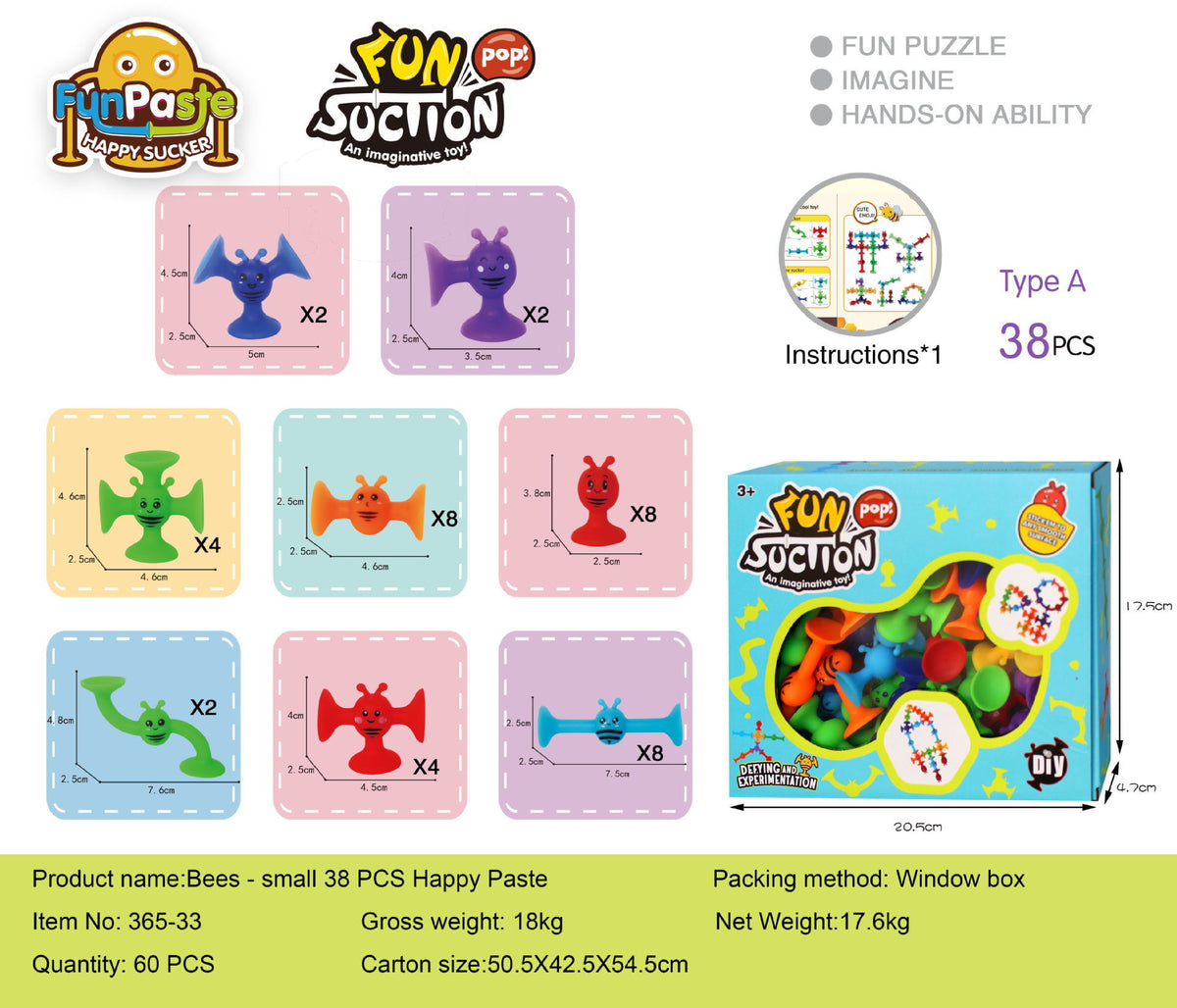 Bee Suction Building Blocks