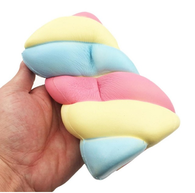 Slow-Rebound Fruit Squishy Keychain