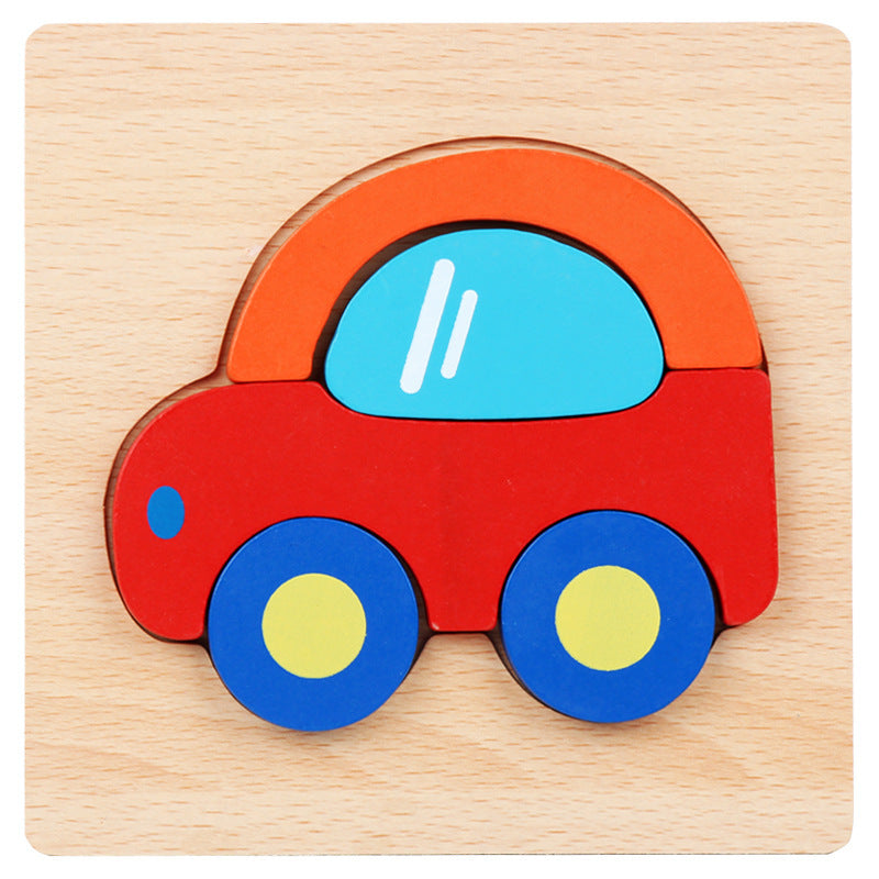3D Wooden Puzzle Toy