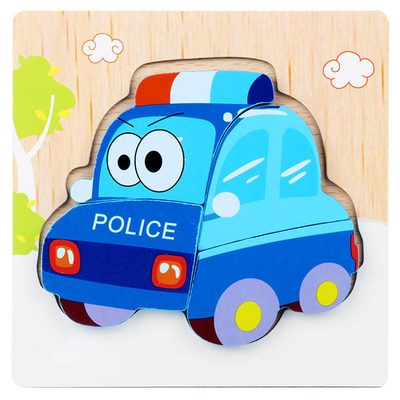 3D Wooden Puzzle Toy