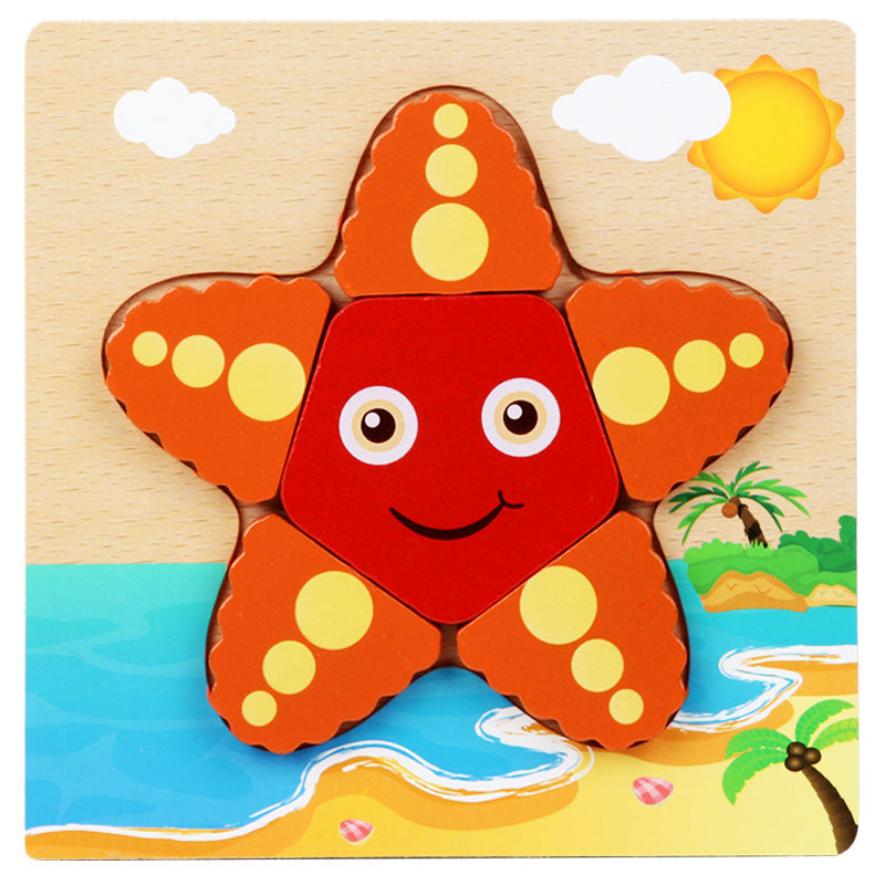 3D Wooden Puzzle Toy