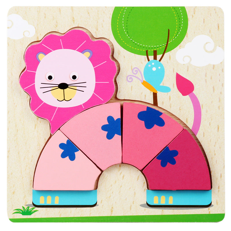 3D Wooden Puzzle Toy