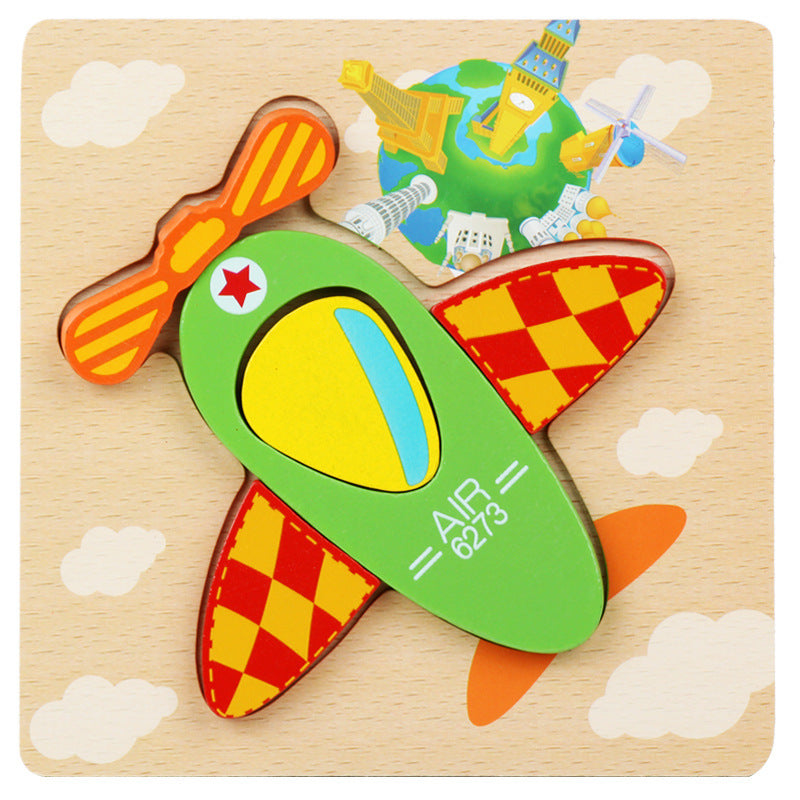 3D Wooden Puzzle Toy