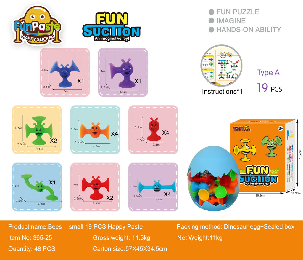 Bee Suction Building Blocks