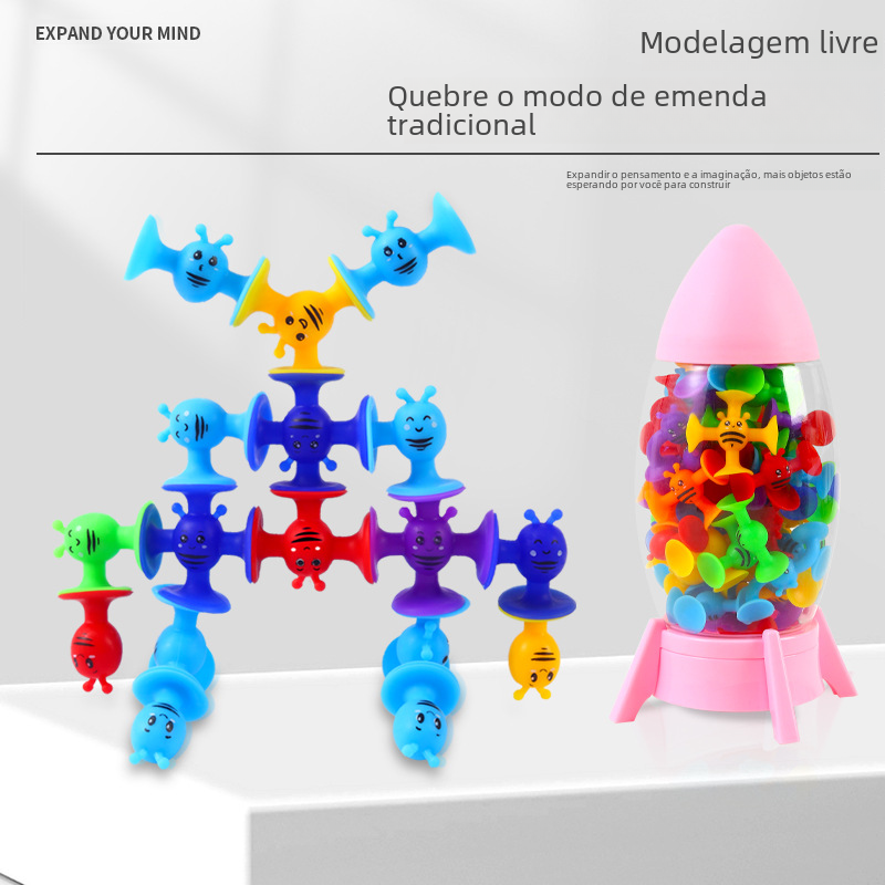 Bee Suction Building Blocks
