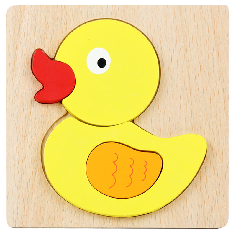 3D Wooden Puzzle Toy