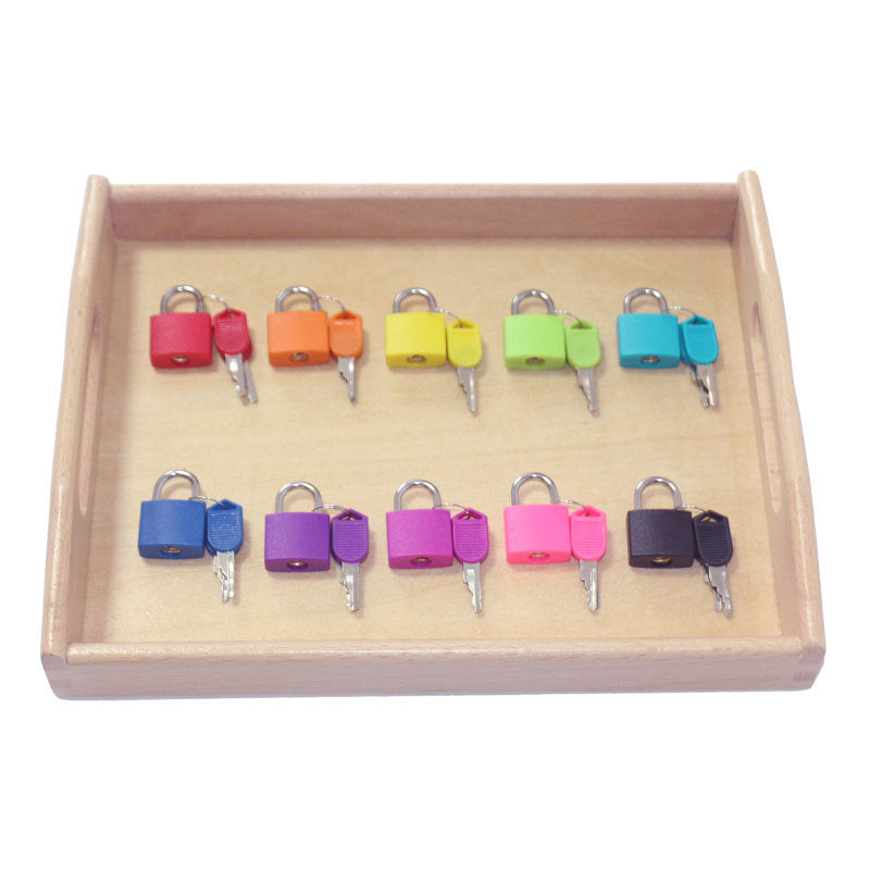 Montessori Key Lock Sensory Toy for Early Learning