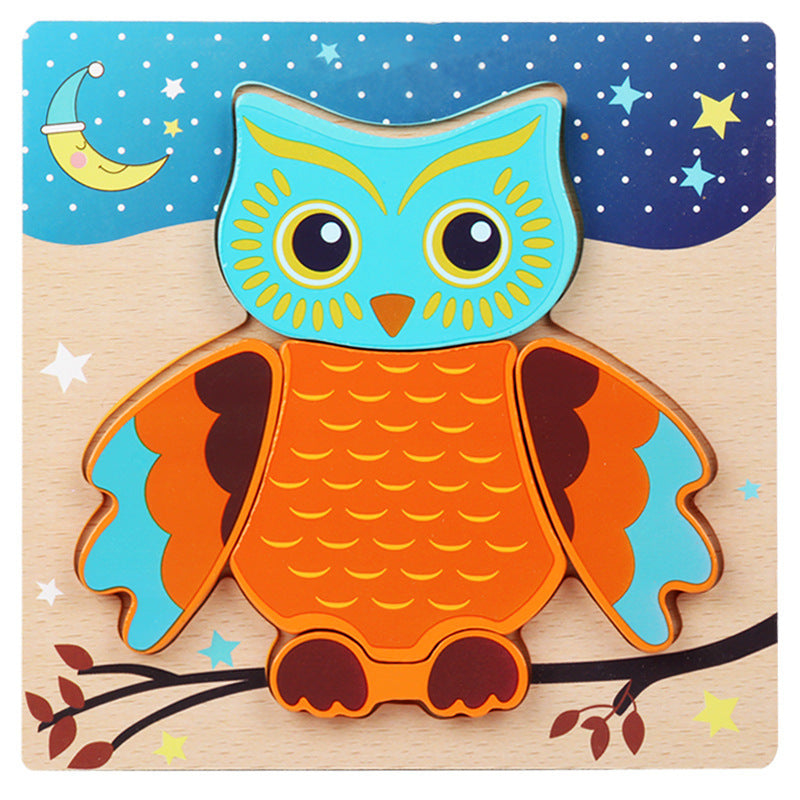 3D Wooden Puzzle Toy