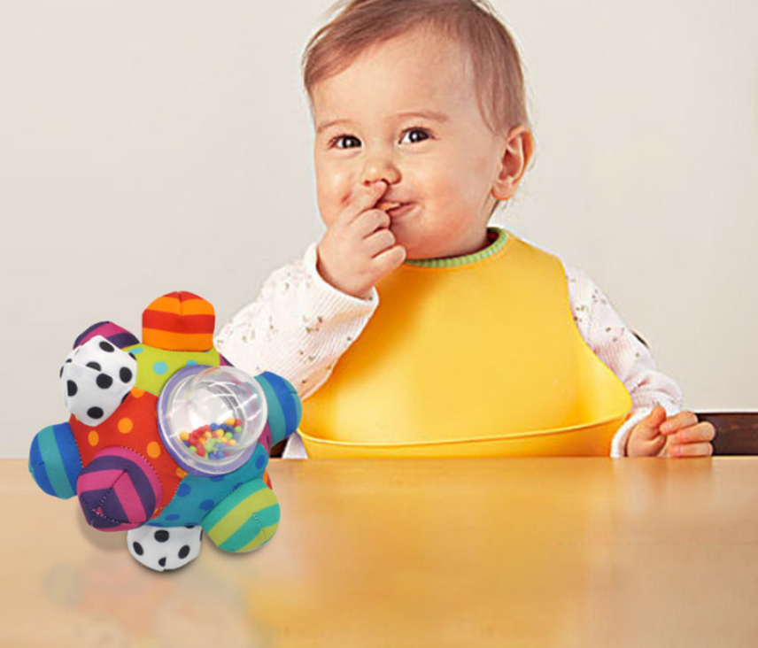 Sensory Rattle Ball for Babies 0-1 Years Old