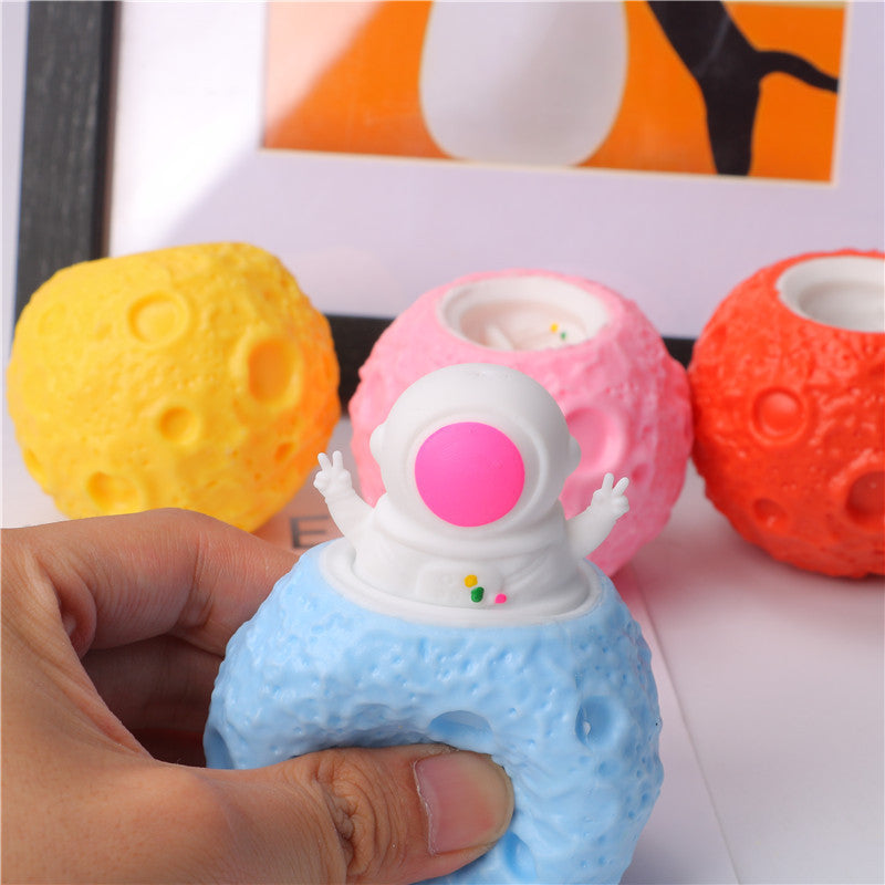 Astronaut Music Squeeze Toy