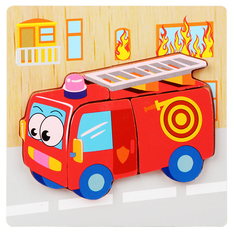 3D Wooden Puzzle Toy