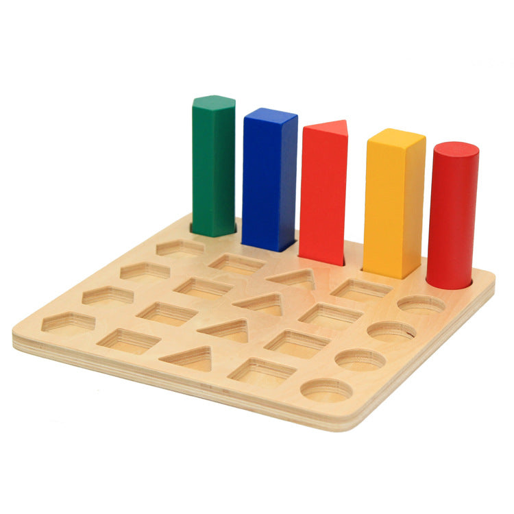 Wooden Montessori Sensory Educational Toy Set for Kids