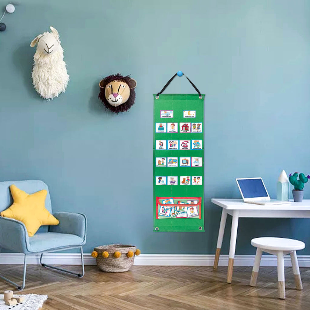 Kids Daily Chores Schedule Board