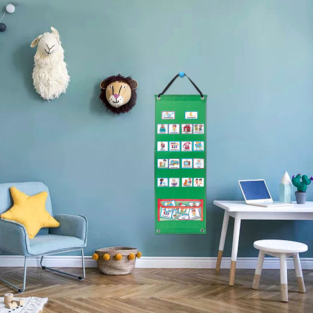 Kids Daily Chores Schedule Board