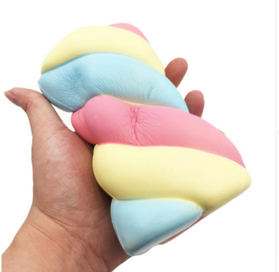 Slow-Rebound Fruit Squishy Keychain