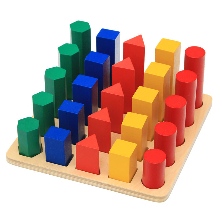 Wooden Montessori Sensory Educational Toy Set for Kids