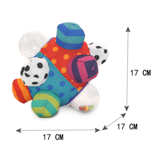 Sensory Rattle Ball for Babies 0-1 Years Old