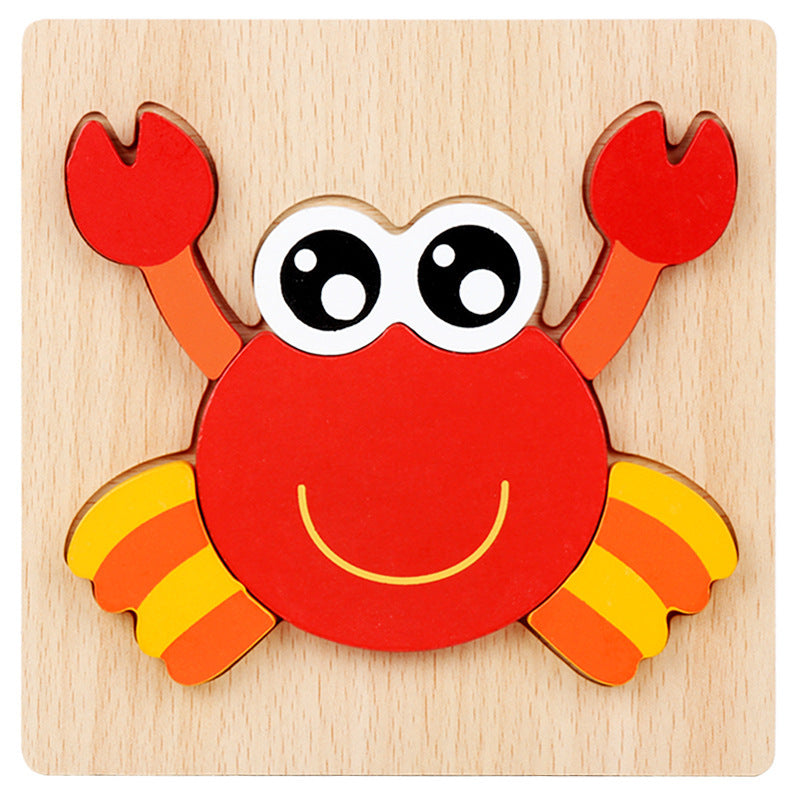 3D Wooden Puzzle Toy