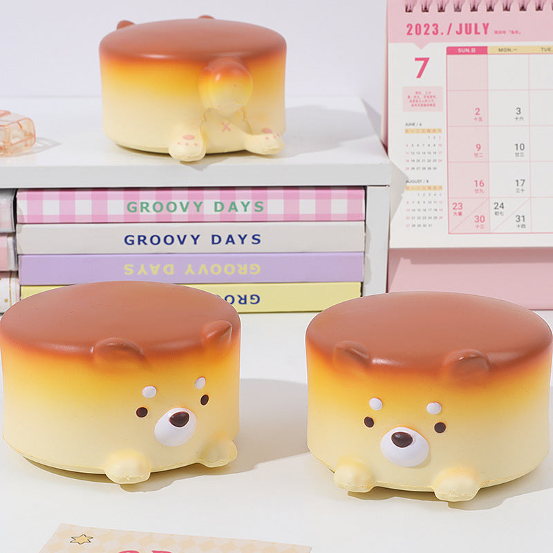 Cheese Dog Slow-Rebound Squishy Toy