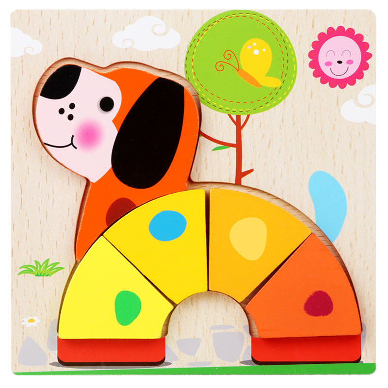 3D Wooden Puzzle Toy