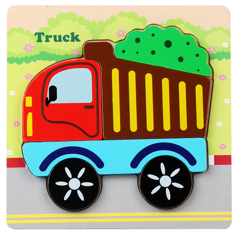 3D Wooden Puzzle Toy