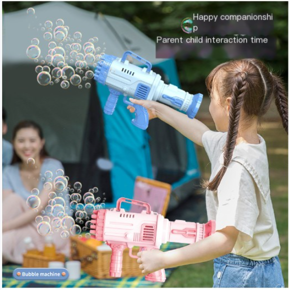 32-Hole Electric Bubble Gun