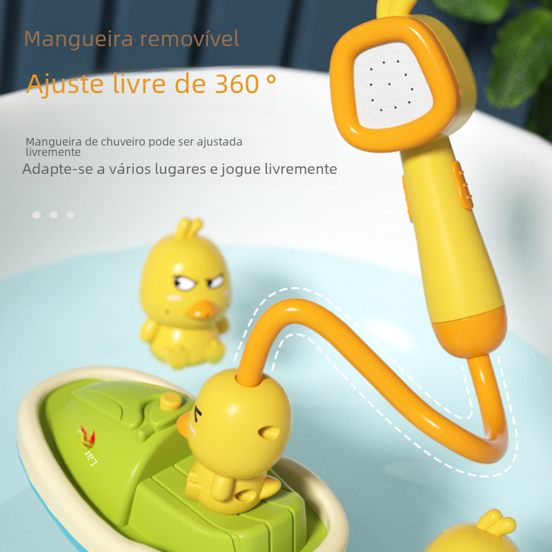 Electric Rotating Duck Shower Toy