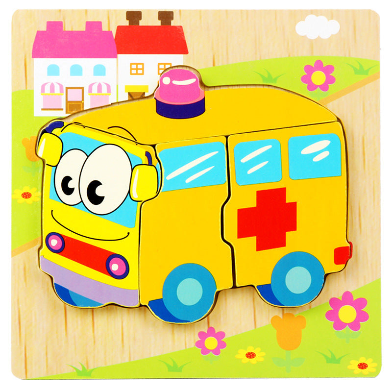 3D Wooden Puzzle Toy