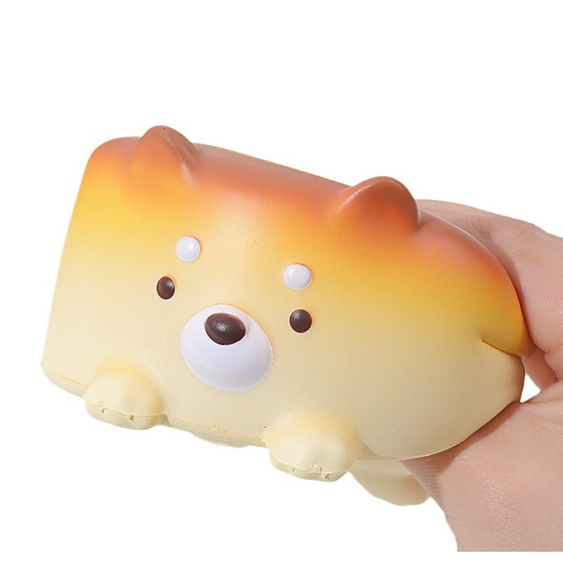 Cheese Dog Slow-Rebound Squishy Toy