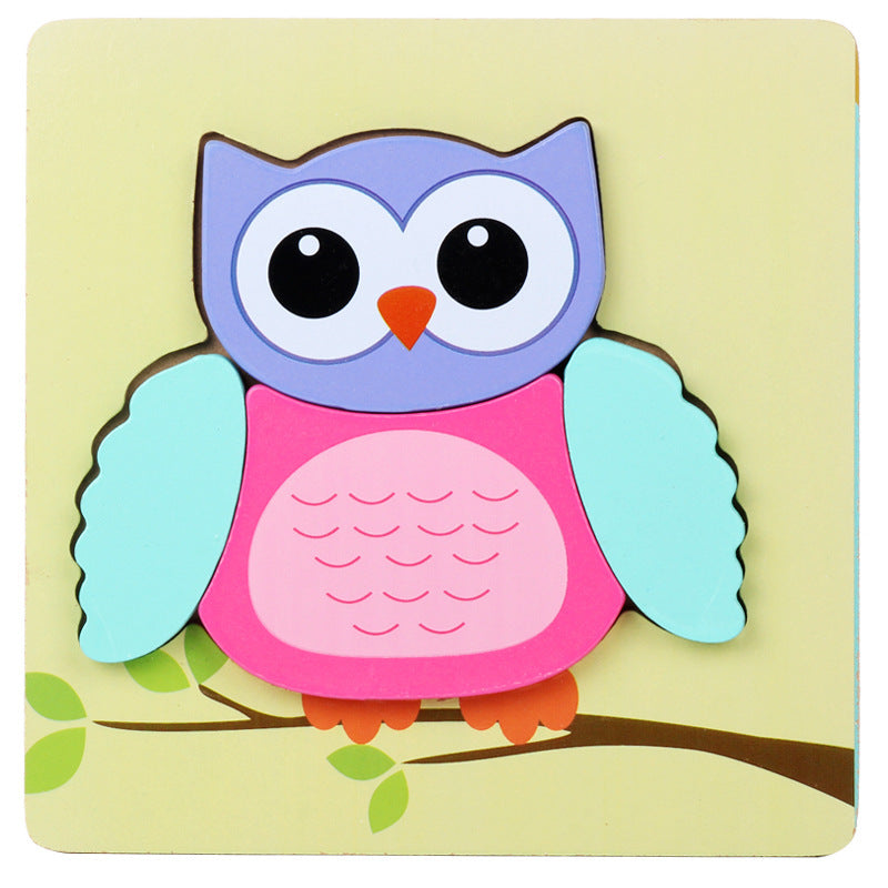 3D Wooden Puzzle Toy