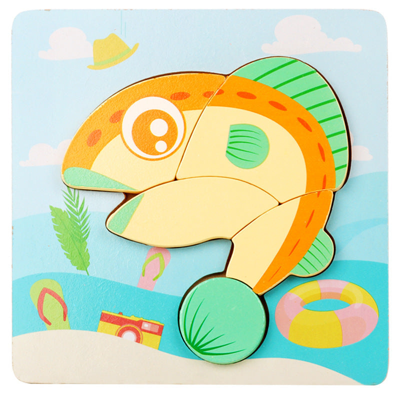 3D Wooden Puzzle Toy