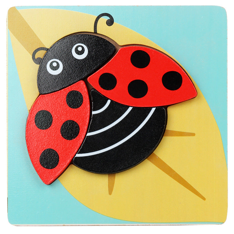 3D Wooden Puzzle Toy
